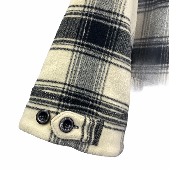 Pink by Victoria’s Secret Plaid Wool Blend Coat M - Picture 3 of 10